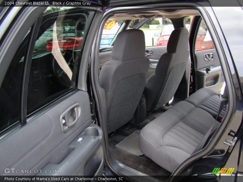 Black / Graphite Gray 2004 Chevrolet Blazer LS