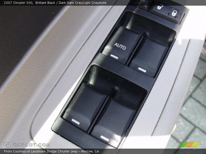 Brilliant Black / Dark Slate Gray/Light Graystone 2007 Chrysler 300