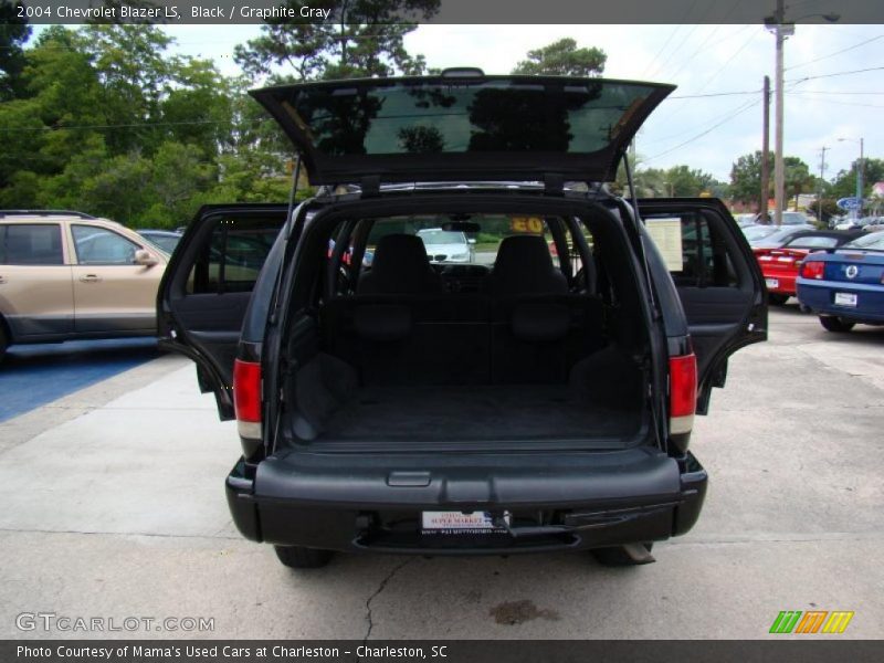 Black / Graphite Gray 2004 Chevrolet Blazer LS
