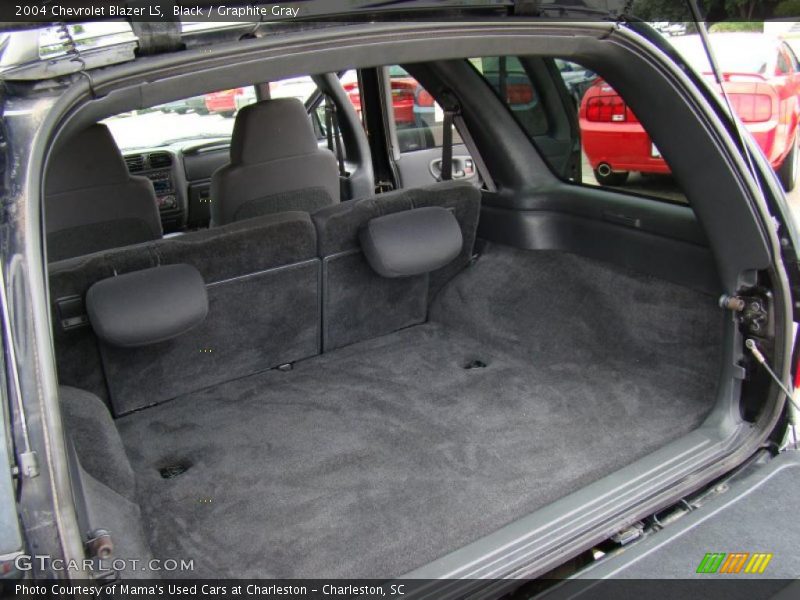 Black / Graphite Gray 2004 Chevrolet Blazer LS