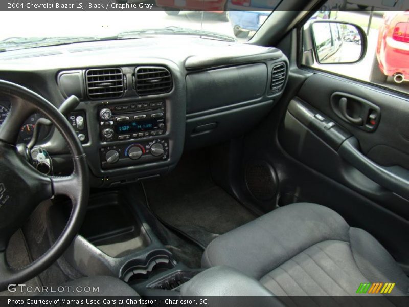Black / Graphite Gray 2004 Chevrolet Blazer LS