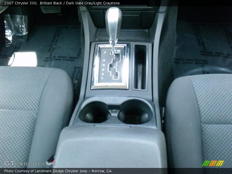 Brilliant Black / Dark Slate Gray/Light Graystone 2007 Chrysler 300