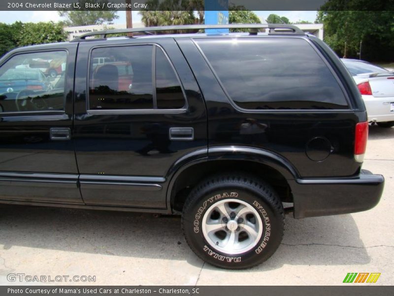 Black / Graphite Gray 2004 Chevrolet Blazer LS