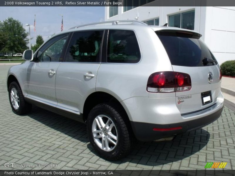 Reflex Silver Metallic / Pure Beige 2008 Volkswagen Touareg 2 VR6