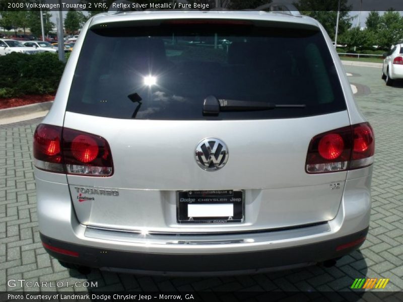 Reflex Silver Metallic / Pure Beige 2008 Volkswagen Touareg 2 VR6