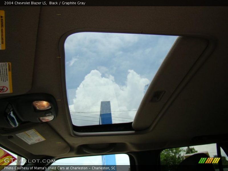 Black / Graphite Gray 2004 Chevrolet Blazer LS