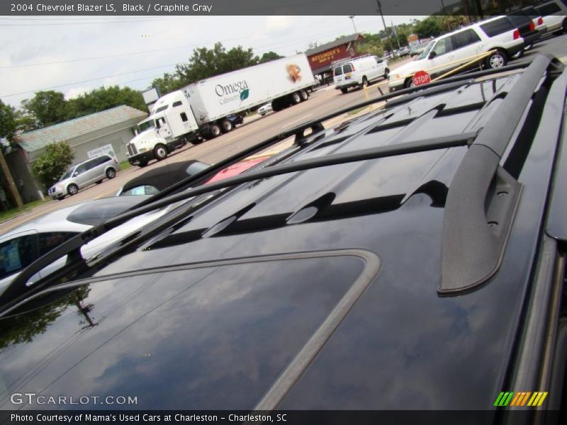 Black / Graphite Gray 2004 Chevrolet Blazer LS