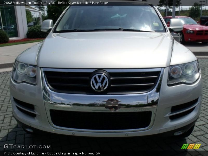 Reflex Silver Metallic / Pure Beige 2008 Volkswagen Touareg 2 VR6