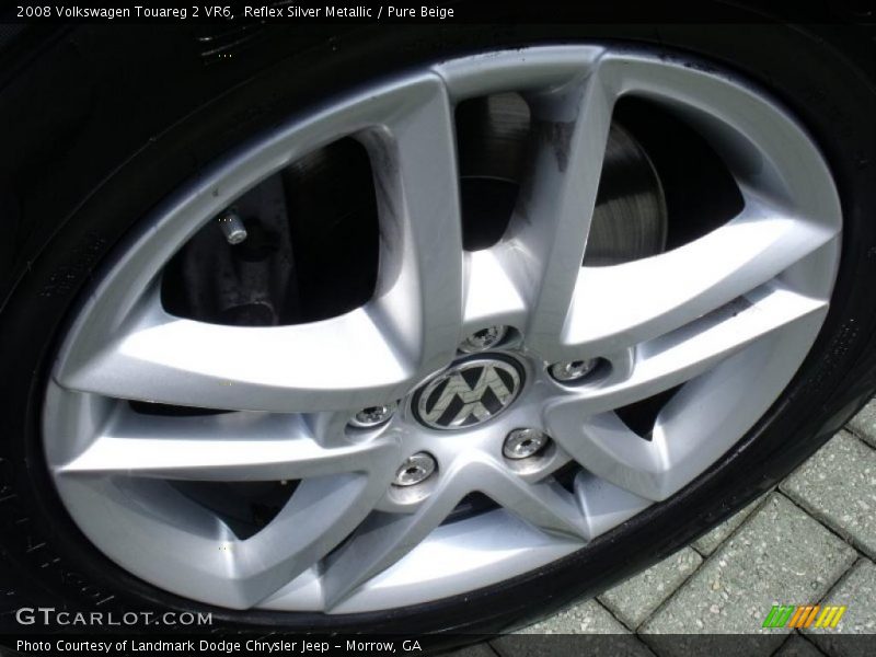 Reflex Silver Metallic / Pure Beige 2008 Volkswagen Touareg 2 VR6