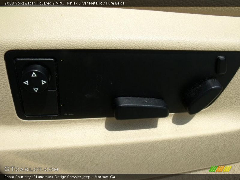 Reflex Silver Metallic / Pure Beige 2008 Volkswagen Touareg 2 VR6