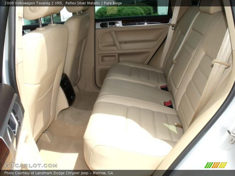 Reflex Silver Metallic / Pure Beige 2008 Volkswagen Touareg 2 VR6