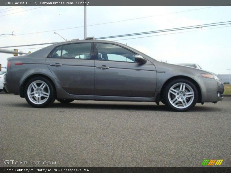Carbon Bronze Pearl / Ebony 2007 Acura TL 3.2