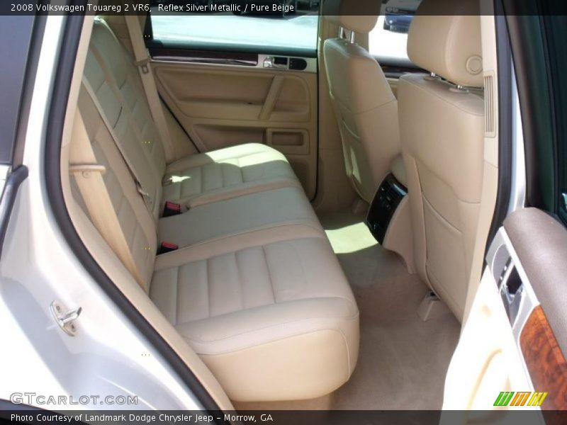Reflex Silver Metallic / Pure Beige 2008 Volkswagen Touareg 2 VR6