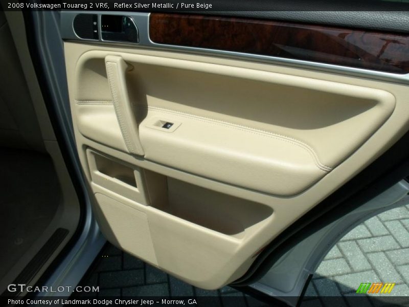 Reflex Silver Metallic / Pure Beige 2008 Volkswagen Touareg 2 VR6
