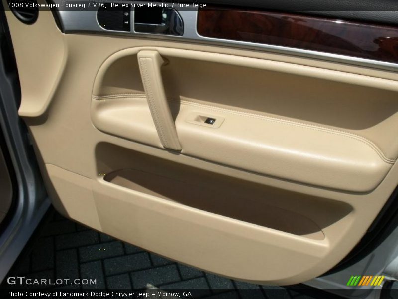 Reflex Silver Metallic / Pure Beige 2008 Volkswagen Touareg 2 VR6