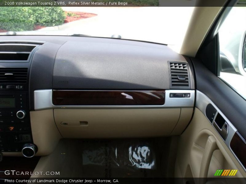 Reflex Silver Metallic / Pure Beige 2008 Volkswagen Touareg 2 VR6
