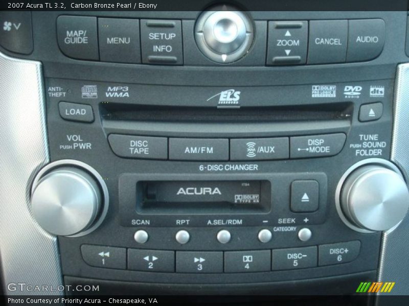 Carbon Bronze Pearl / Ebony 2007 Acura TL 3.2