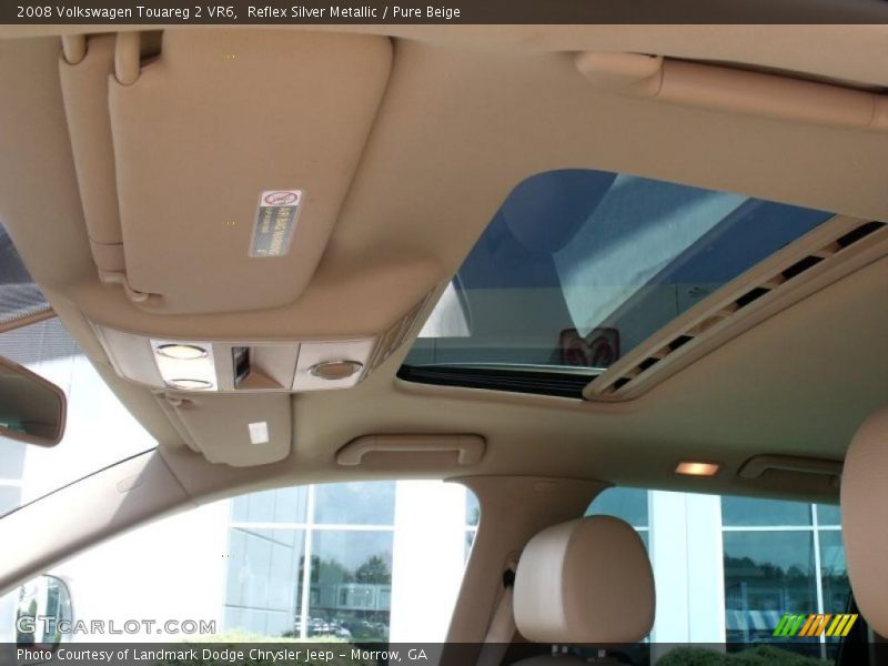 Reflex Silver Metallic / Pure Beige 2008 Volkswagen Touareg 2 VR6