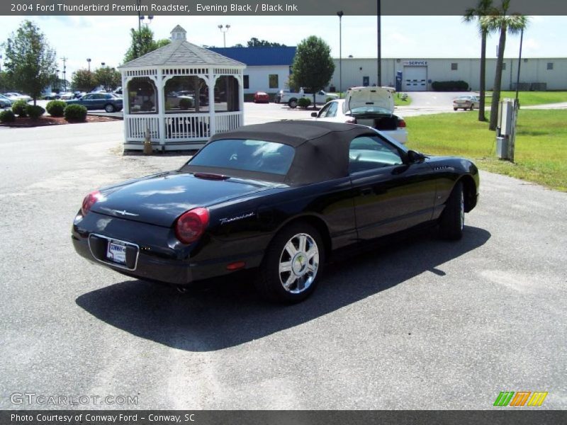 Evening Black / Black Ink 2004 Ford Thunderbird Premium Roadster
