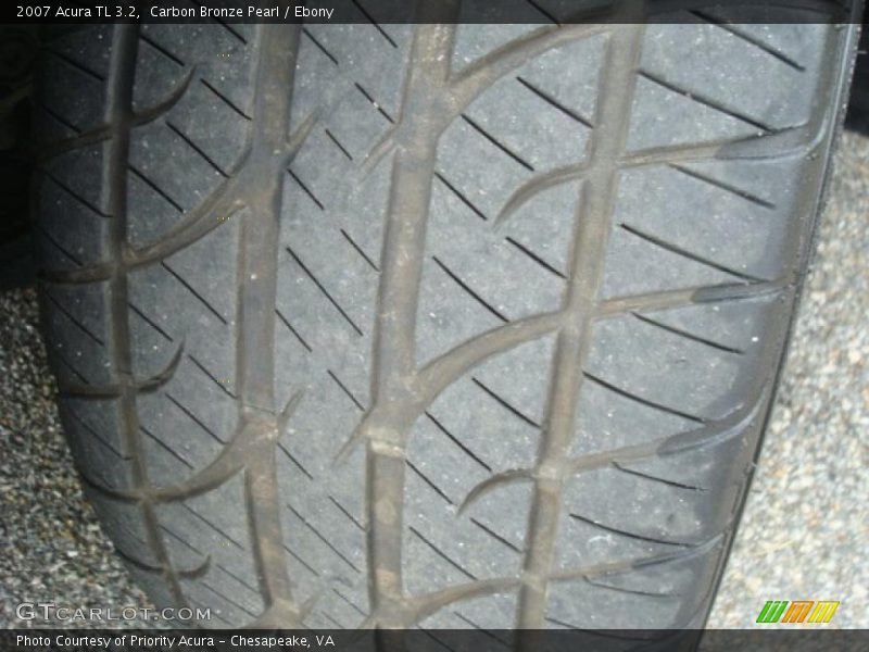Carbon Bronze Pearl / Ebony 2007 Acura TL 3.2