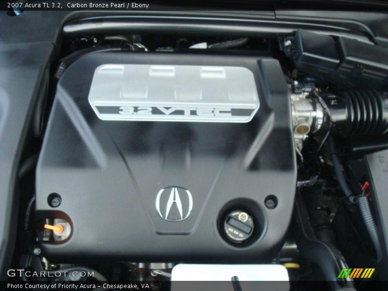 Carbon Bronze Pearl / Ebony 2007 Acura TL 3.2