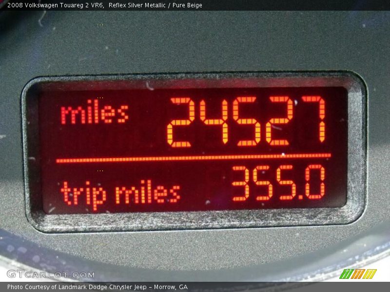 Reflex Silver Metallic / Pure Beige 2008 Volkswagen Touareg 2 VR6