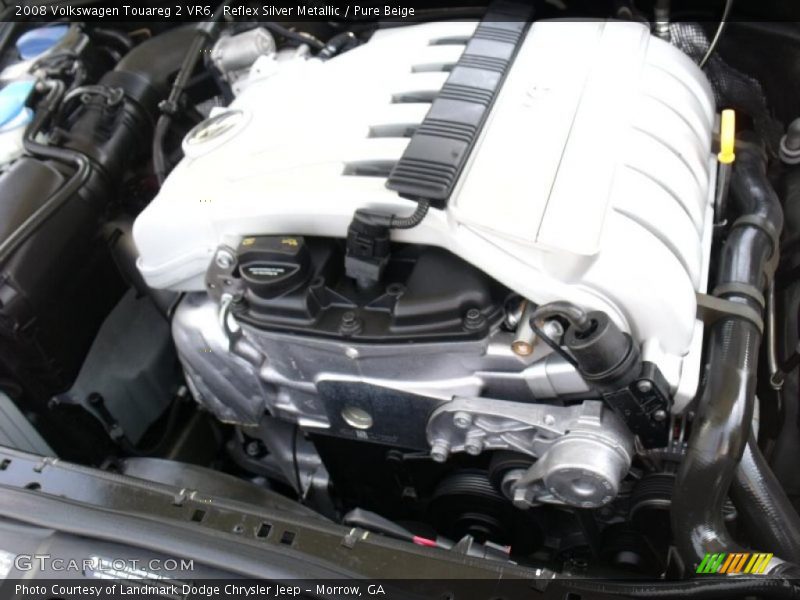 Reflex Silver Metallic / Pure Beige 2008 Volkswagen Touareg 2 VR6