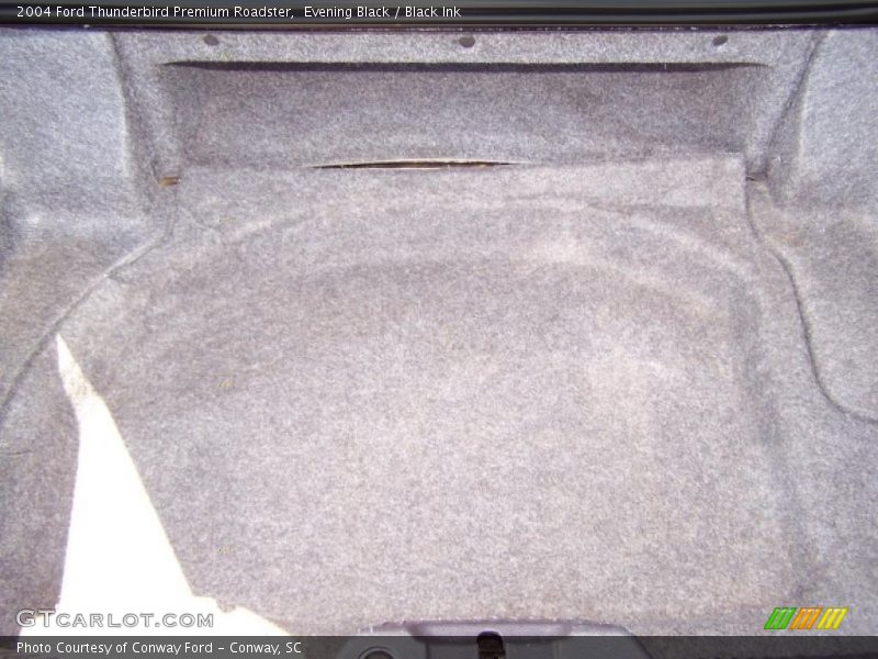 Evening Black / Black Ink 2004 Ford Thunderbird Premium Roadster