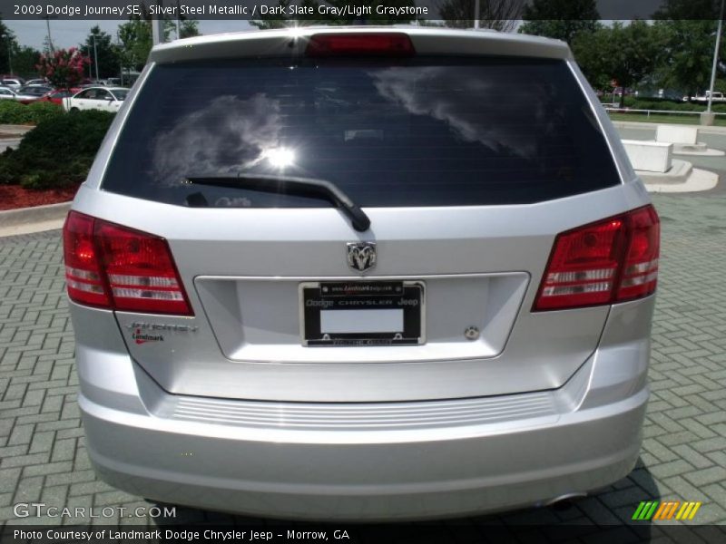 Silver Steel Metallic / Dark Slate Gray/Light Graystone 2009 Dodge Journey SE