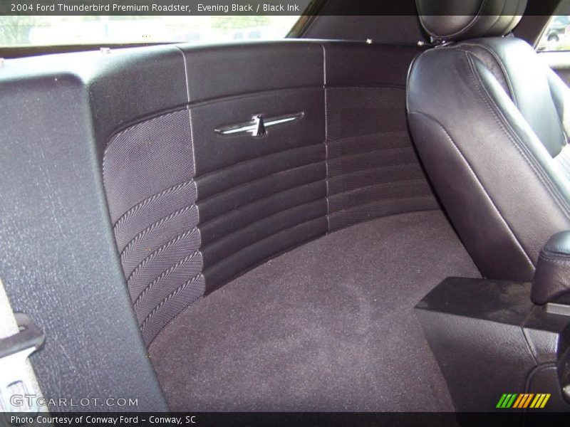 Evening Black / Black Ink 2004 Ford Thunderbird Premium Roadster