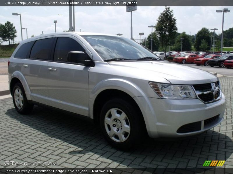 Silver Steel Metallic / Dark Slate Gray/Light Graystone 2009 Dodge Journey SE