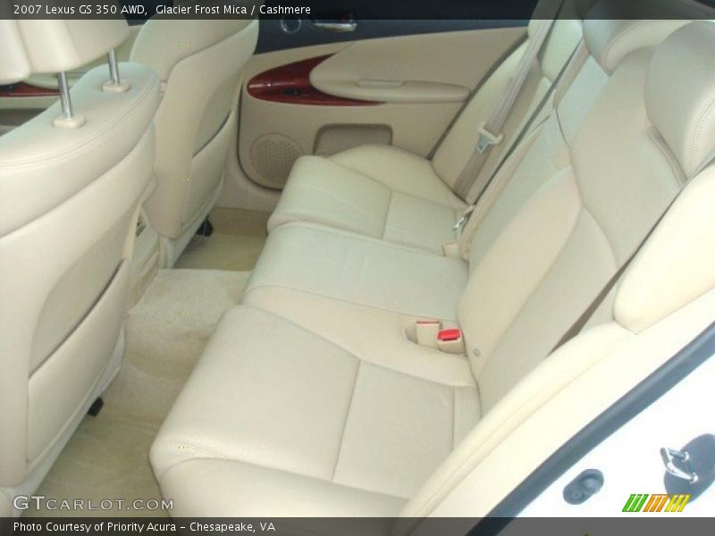 Glacier Frost Mica / Cashmere 2007 Lexus GS 350 AWD