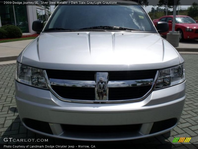 Silver Steel Metallic / Dark Slate Gray/Light Graystone 2009 Dodge Journey SE