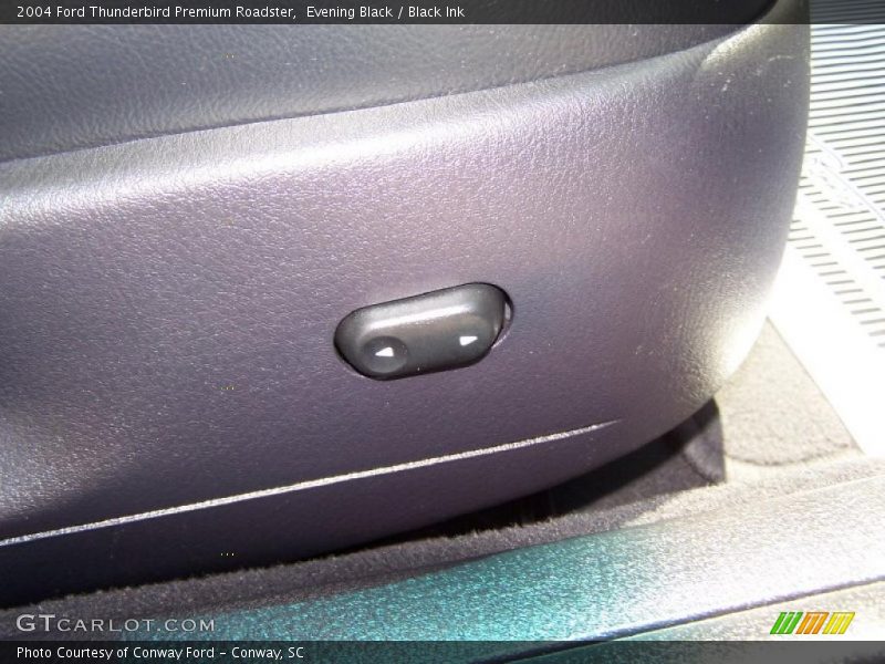 Evening Black / Black Ink 2004 Ford Thunderbird Premium Roadster