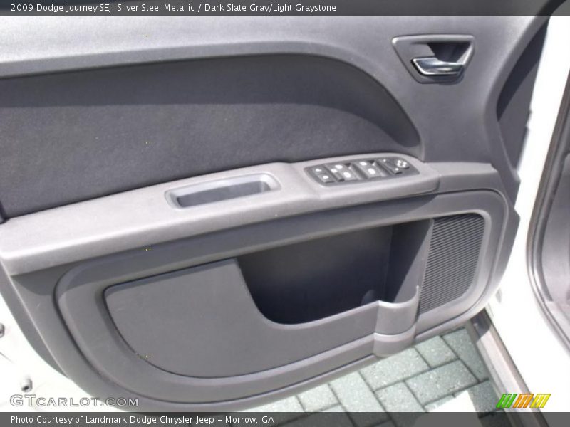 Silver Steel Metallic / Dark Slate Gray/Light Graystone 2009 Dodge Journey SE