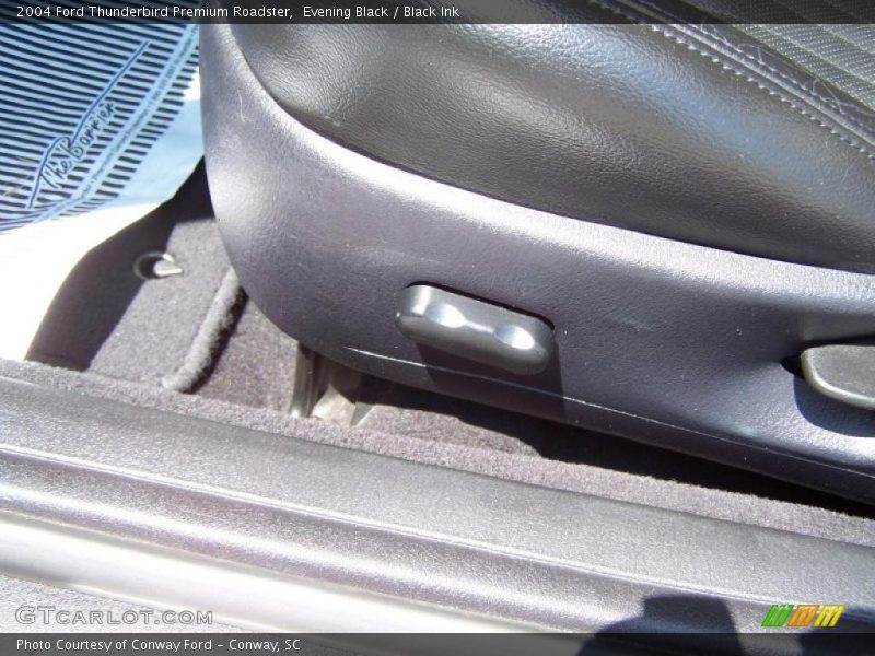 Evening Black / Black Ink 2004 Ford Thunderbird Premium Roadster