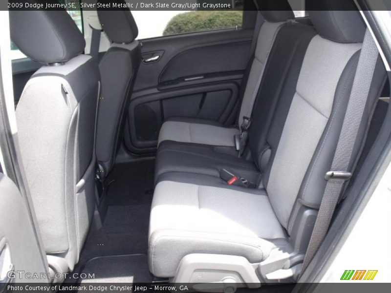 Silver Steel Metallic / Dark Slate Gray/Light Graystone 2009 Dodge Journey SE
