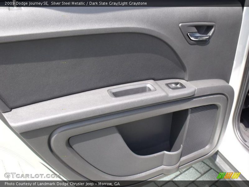 Silver Steel Metallic / Dark Slate Gray/Light Graystone 2009 Dodge Journey SE