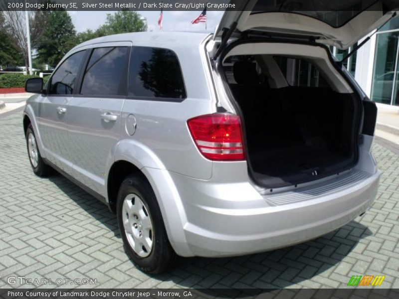 Silver Steel Metallic / Dark Slate Gray/Light Graystone 2009 Dodge Journey SE