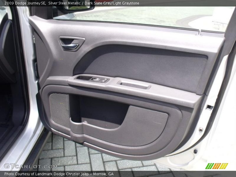 Silver Steel Metallic / Dark Slate Gray/Light Graystone 2009 Dodge Journey SE