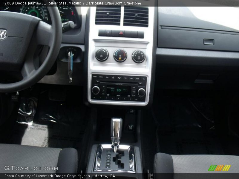 Silver Steel Metallic / Dark Slate Gray/Light Graystone 2009 Dodge Journey SE