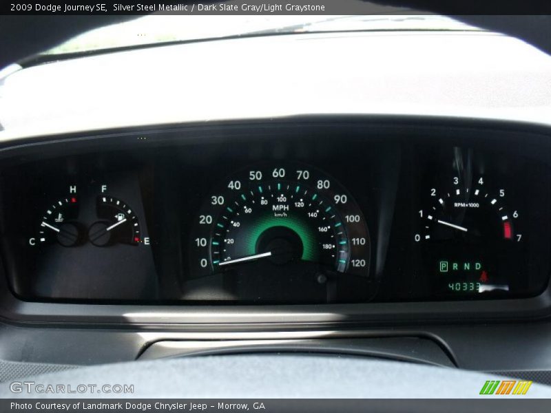 Silver Steel Metallic / Dark Slate Gray/Light Graystone 2009 Dodge Journey SE