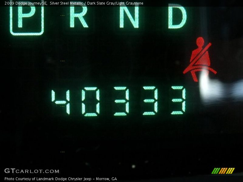 Silver Steel Metallic / Dark Slate Gray/Light Graystone 2009 Dodge Journey SE