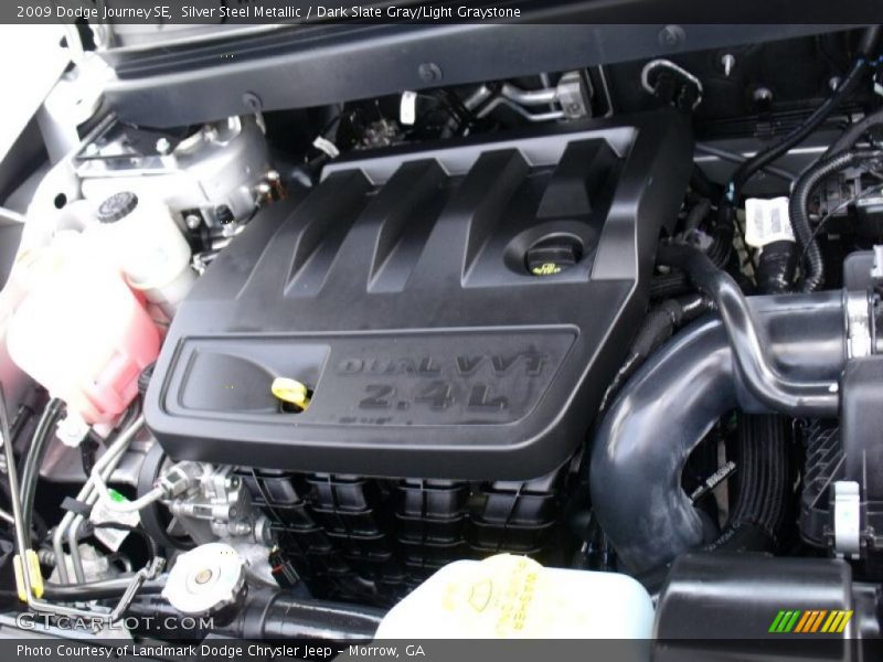 Silver Steel Metallic / Dark Slate Gray/Light Graystone 2009 Dodge Journey SE