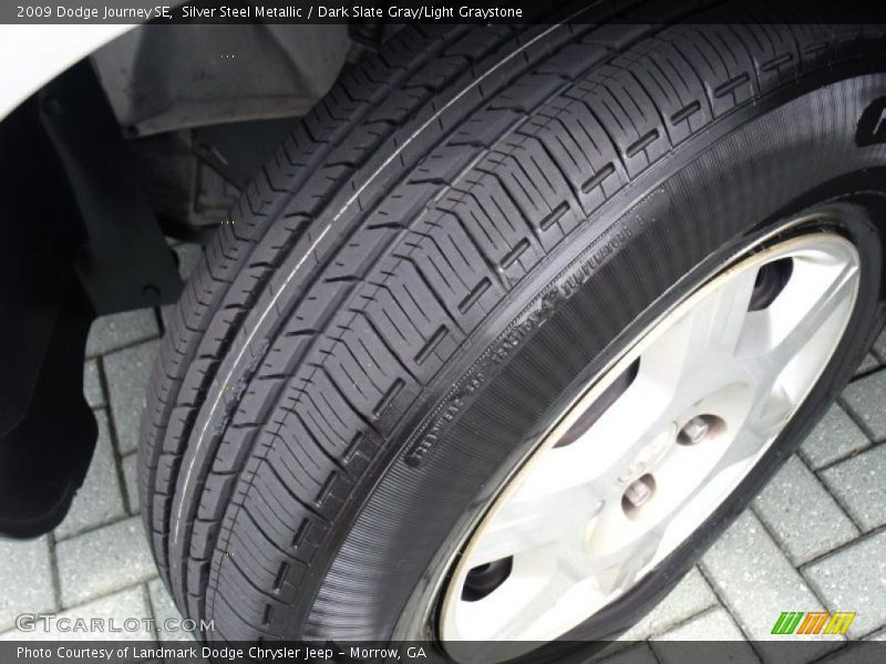Silver Steel Metallic / Dark Slate Gray/Light Graystone 2009 Dodge Journey SE