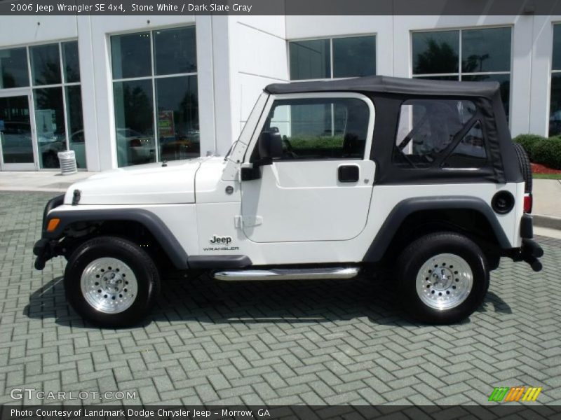 Stone White / Dark Slate Gray 2006 Jeep Wrangler SE 4x4