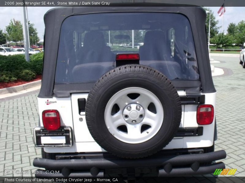 Stone White / Dark Slate Gray 2006 Jeep Wrangler SE 4x4