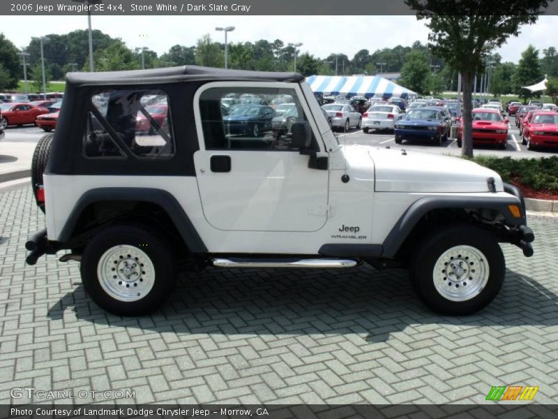 Stone White / Dark Slate Gray 2006 Jeep Wrangler SE 4x4