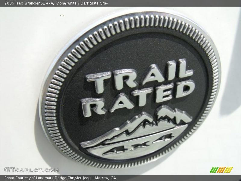 Stone White / Dark Slate Gray 2006 Jeep Wrangler SE 4x4