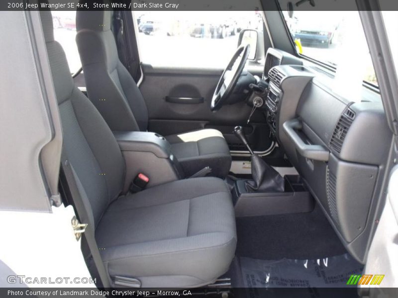 Stone White / Dark Slate Gray 2006 Jeep Wrangler SE 4x4